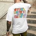 Groovy You Know It Now Show It Test Day Testing Day 2024 Men's T-shirt Back Print Gifts for Him