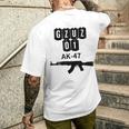 Gzuz 01 Ak-47 T-Shirt mit Rückendruck Geschenke für Ihn