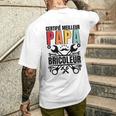 Homme Cadeau Papa Bricoleur Drôle Pour Papa Bricoleur T-shirt imprimé au dos Cadeaux pour lui