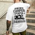 Ich Bin Ein Wohnmobil Papa Camper Papa Gray T-Shirt mit Rückendruck Geschenke für Ihn