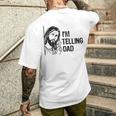 Ich Erzähle Papa Lustig Jesus Dass Ich Diesen Christen Gesehen Habe T-Shirt mit Rückendruck Geschenke für Ihn