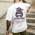 International Women's Day 2024 8 March Iwd Inspire Inclusion Men's T-shirt Back Print Gifts for Him