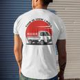 Japan Mini Truck Kei Car Cab Over Compact 4Wd Off Road Truck Men's T-shirt Back Print Gifts for Him