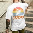 Judo Judoka T-Shirt mit Rückendruck Geschenke für Ihn