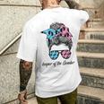 Keeper Of The Gender Gender Reveal Party Men's T-shirt Back Print Funny Gifts