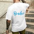 Kinder Ich Werde Ein Großer Bruder 2025 Großer Bruder 2025 T-Shirt mit Rückendruck Geschenke für Ihn