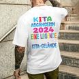 Kinder Kita Abgänger 2024 Eine Legendeerlässt Das Kita Gelände T-Shirt mit Rückendruck Geschenke für Ihn