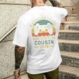 Kinder Nächstes Level Großer Cousin 2025 Großer Cousin 2025 T-Shirt mit Rückendruck Geschenke für Ihn