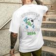 Kinder Schulkind 2024 Einschulung Erste Klasse Fußball Jungen T-Shirt mit Rückendruck Geschenke für Ihn