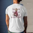 La La La A Little Bit Fall Apparel Christmas Apparel Alexis Shirt Creek Bud Apothecary Best Wishes Warmest Regards For Her Mens Back Print T-shirt Gifts for Him