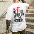 A Lot Of Pride Going On At The Moment Men's T-shirt Back Print Funny Gifts