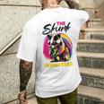 Lustiges Stinktier The Skunk Whisperer T-Shirt mit Rückendruck Geschenke für Ihn