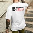 Men's Bauschaum Mamia Craftsman T-Shirt mit Rückendruck Geschenke für Ihn