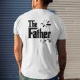 Mens The Father New Daddy Expecting Baby Mens Back Print T-shirt Gifts for Him