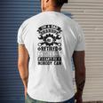 Mens I'm A Dad Grandpa And A Retired Engineer Retirement Mens Back Print T-shirt Gifts for Him
