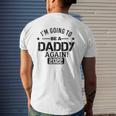 Mens I'm Going To Be A Daddy Again 2022 Dad Father's Day Christmas Mens Back Print T-shirt Gifts for Him
