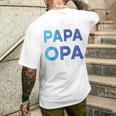 Opa Atertag Papa Spruch Grossvater Geschenk Kapuzenjacke T-Shirt mit Rückendruck Geschenke für Ihn