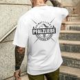 Pfalzpower Pfalzliebe Weinfest Weinschorle Schorle Palatine T-Shirt mit Rückendruck Geschenke für Ihn