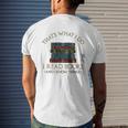I Read Books And I Know Things Mens Back Print T-shirt Gifts for Him