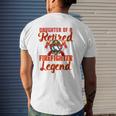 Retired Firefighter Daughter Product Fireman Party Tee Mens Back Print T-shirt Gifts for Him