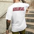 Retro Arkansas Vintage Arkansas Lovers Classic Men's T-shirt Back Print Gifts for Him