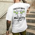 Retro Cinco De Mayo Fiesta Margarita Squad Men's T-shirt Back Print Gifts for Him