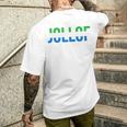 Sierra Leone Jollof Men's T-shirt Back Print Funny Gifts