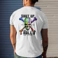 Skull Shut Up And Roll Jiu Jitsu Est 1926 Ver2 Mens Back Print T-shirt Gifts for Him
