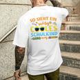 So Sieht Ein Richtig Cooles Schulkind Kurzärmliges Herren-T-Kurzärmliges Herren-T-Shirt, Spaßiges Design Geschenke für Ihn
