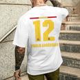 Spain Sauf Jersey Pablo Anderbar T-Shirt mit Rückendruck Geschenke für Ihn