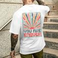 Sunkissed You Are Enough Men's T-shirt Back Print Funny Gifts