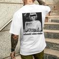 Tastes Again X Champagne Vintage Marilyn Retro Fun White T-Shirt mit Rückendruck Geschenke für Ihn