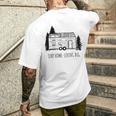 Tiny House Handgezeichnetes Kleines Tiny House Tiny House T-Shirt mit Rückendruck Geschenke für Ihn