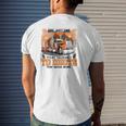 Trucker My Trucking Skills Are Just Fine It's My Tolerance To Idiots That Needs Work Mens Back Print T-shirt Gifts for Him
