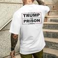 Trump For Prison 2024 Support Trump 4Th Of July Men's T-shirt Back Print Gifts for Him