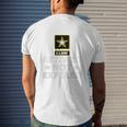 Us Army Retired Not Expired Mens Back Print T-shirt Gifts for Him