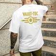 Vault Tec Men's T-shirt Back Print Gifts for Him