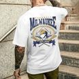 Vintage Retro Milwaukee Baseball Men's T-shirt Back Print Gifts for Him
