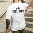 Vollisteroll Ist Er Gray T-Shirt mit Rückendruck Geschenke für Ihn