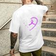 Wear Purple For Lupus Systemic Lupus Erythematosus Awareness Men's T-shirt Back Print Gifts for Him