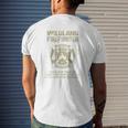 Wildland Firefighter Mens Back Print T-shirt Gifts for Him