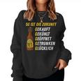 5G Ist Die Zukunft Beer Saying Women's Sweatshirt Frauen