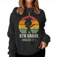 5Th Grade Nailed It Graduation Dab 2021 Graduation Women Sweatshirt