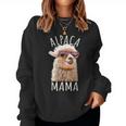 Alpaka Mama Alpaca Mutter Lama Muttertag Alpaka Wanderung Sweatshirt Frauen