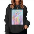 Anime Girl Pastel Kawaii Waifu Elves Girl Women Sweatshirt