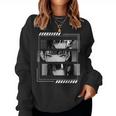 Anime Girls Eyes Soft Grunge Estética Japonés Manga Arte Sudadera Mujer