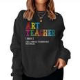 Art Teacher Definition Sudadera Mujer