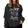 Aruba Girls Trip 2024 Birthday Squad Vacation Party Women Sweatshirt