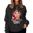 Axolotl Queen Cute Kawaii Axolotl Women Sweatshirt Axolotl Queen Cute Kawaii Axolotl Women Sweatshirt