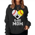 Ball Mom Baseball Softball Soccer Mom Women Sweatshirt